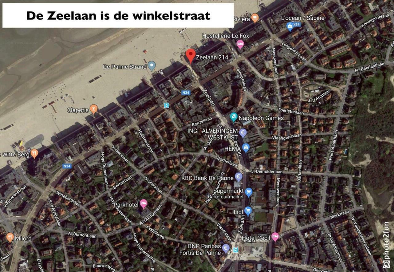 Residentie Albert-1, App.202, Zeelaan 214 De Panne Εξωτερικό φωτογραφία