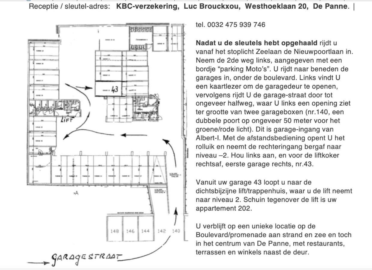 Residentie Albert-1, App.202, Zeelaan 214 De Panne Εξωτερικό φωτογραφία